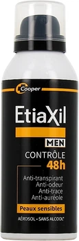 Антиперспирант-аэрозоль мужской - Etiaxil Men Antiperspirant Deodorant Protection 48H Aerosol 150ml (1001798-37242971)