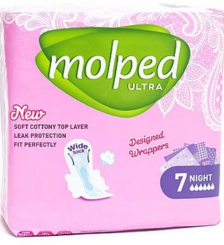 Гигиенические прокладки Ultra Night, 7 шт - Molped 7шт (793458-146948)