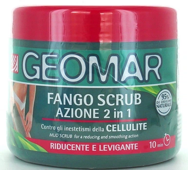 Грязевой скраб для тела - Geomar Fango Scrub Azione 2 in 1 600g (1234483-33620620)
