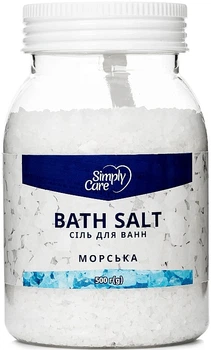 Морська сіль для ванн - Simply Care 500g (1423362-28515247)