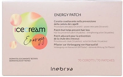 Патчи для кожи головы против выпадения волос - Inebrya Ice Cream Energy Patch 70шт (1181888-136001)