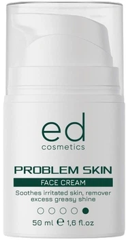 Крем для обличчя для проблемної шкіри - Ed Cosmetics Problem Skin Face Cream