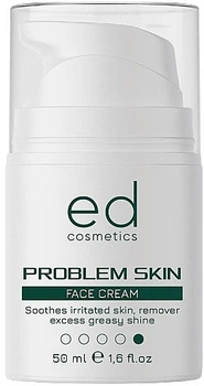Крем для обличчя для проблемної шкіри - Ed Cosmetics Problem Skin Face Cream