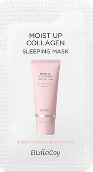 Зволожуюча нічна маска з колагеном (пробник) - ElishaCoy Moist Up Collagen Sleeping Mask 2g (1291368-2122376791-2)