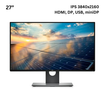 Монитор 27" Dell U2718Q IPS 3840x2160 UHD 4K HDMI, DP, USB, miniDP, audio (MDU2718Q-B) Б/У