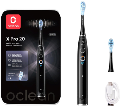 Електрична зубна щітка Oclean X Pro 20 Electric Toothbrush Black