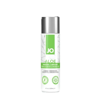 Змащування на водній основі JO H2O Organic Aloe (120 мл), зволожувальний та заспокійливий ефект