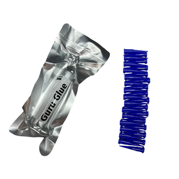 Клей 2UUL Guru Glue Soft Buffer Adhesive DA44 для рамок поліуретановий, 30мл, білий (+ 20 насадок дозаторів)