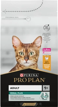 Сухий корм Purina PRO PLAN Adult 1+ Renal Plus для дорослих кішок з куркою 1.5 кг (7613036505956)A