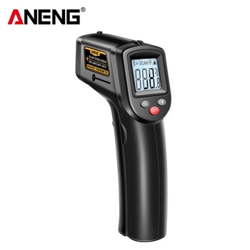 Цифровой инфракрасный промышленный термометр ANENG TH201 пирометр -50–400 °C EMS=0.95 DS=12:1