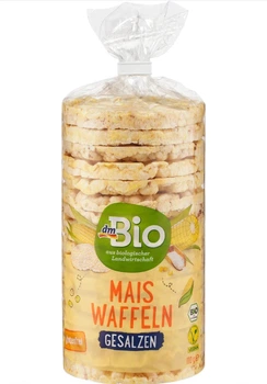 Кукурудзяні хлібці dmBio Mais Waffeln Gesalzen 110 г