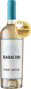 Вино Radacini Pinot Grigio біле сухе 0.75 л 13% (4840267007574N)