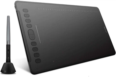 Графический планшет с пером для рисования Huion H1161, 8192 уровня, черный