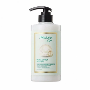 Восстанавливающий гель для душа с экстрактом жемчуга JM Solution Life Marine Cotton Body Wash 500 мл (8809852548560)