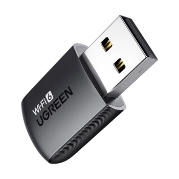 Двухдиапазонный USB Wi-Fi 6 адаптер Ugreen AX900 CM762