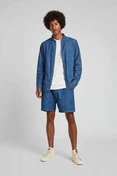 Шорти Pull & Bear синій DDJAO063 XL