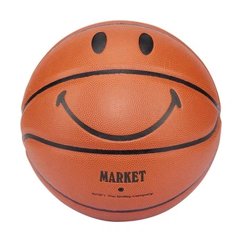 Баскетбольный мяч MARKET Smiley Natural Basketball, размер 7