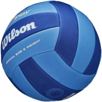Мяч волейбольный Wilson SUPER SOFT PLAY Royal/Navy, размер 5