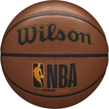 Баскетбольный мяч WILSON NBA Forge Plus Brown, размер 7