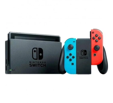 Портативна ігрова консоль Nintendo Switch with Neon Blue and Neon Red Joy-Con