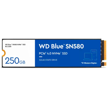 SSD накопитель 250Gb WD Blue SN580 (WDS250G3B0E)