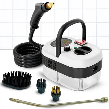 saqinapino 美顔器 steamer & tesla / cleaner Пароочиститель портативный 10 в 1 Steam Cleaner Maxi высокого