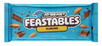 Шоколад Feastables Almond 60 г