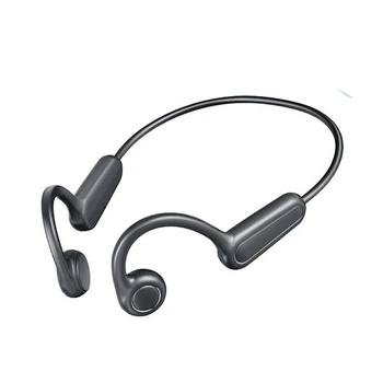 Костные наушники Langsdom BE-13 Pro Спортивные Bluetooth 5.4 наушники с костной проводимостью Черный