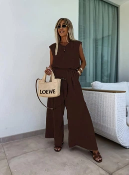 Fashions • Костюм жіночий Elen Fashions 52-54 шоколад (9329-ді)