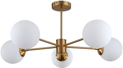 Підвісний світильник Light Prestige Series Roma 5 5 x E14 золотий (LP-1345/5P GD)
