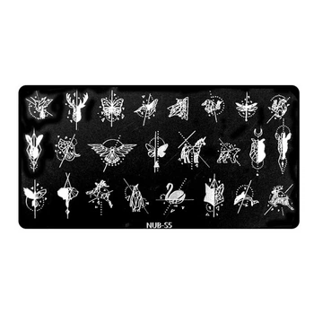 Пластина для стемпинга NUB Stamping Plate S-05 Звездные животные