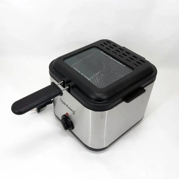 Фритюрница для дома Rainberg RB-2219 с терморегулятором и съемной чашей электрофритюрница мини фритюрница FK-69