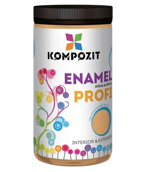 Емаль акрилова PROFI KOMPOZIT Бежева 0.7л