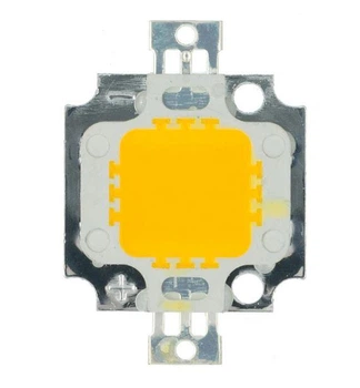 Сверхяркий светодиод led 10w 9-12v желтый