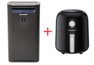 Очиститель воздуха Sharp KC-G50EUH+ Мультипечь Sharp AF-GS404AE-B в подарок!