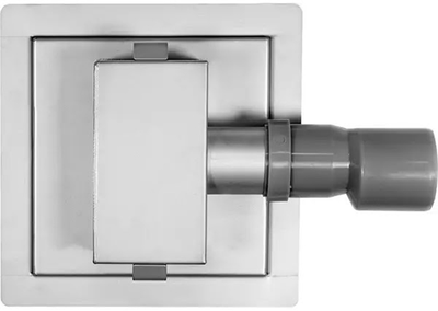 Трап зливний FALA QUAD нержавіюча сталь 20 x 20 см 75335 (5906083079276)