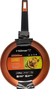 Сковорода Hölmer Carrot кованая 24 см (FP-22324-SBMC Carrot)