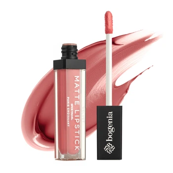 Матовая жидкая помада Matte Lipstik Bogenia 8 мл 002 Paris Croissant