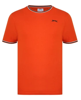 Футболка мужская базовая Slazenger 592007.51 L оранжевая (2592007514300)