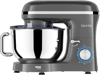 Mikser planetarny Lovio ChefAssistant Szary (LVSTM01GY)