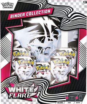 Dodatek Pokémon TCG: Scarlet & Violet - White Flare - Binder Collection - Reshiram 3 szt (0196214113893)