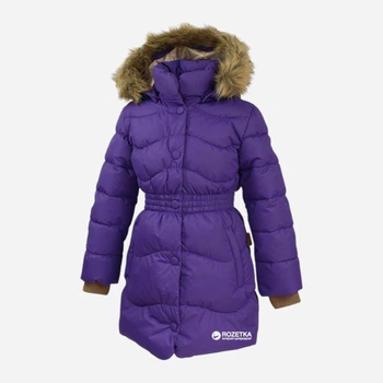 Детское зимнее пальто для девочки Huppa Grace 17930155-70053 128 см Фиолетовое (4741468585208)