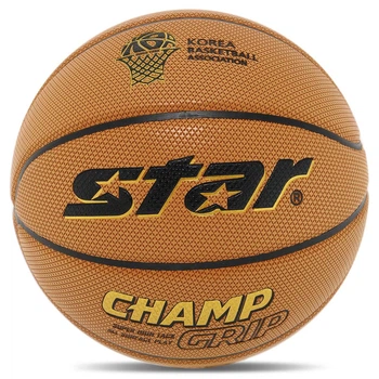 Мяч баскетбольный Star Champ Grip 4277C для зала и улицы (Indoor/Outdoor) размер 7 Orange