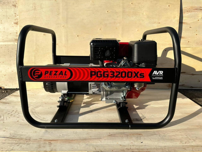 Новий однофазний польский бензиновый генератор Pezal PGG 3200xs (3 кВт)