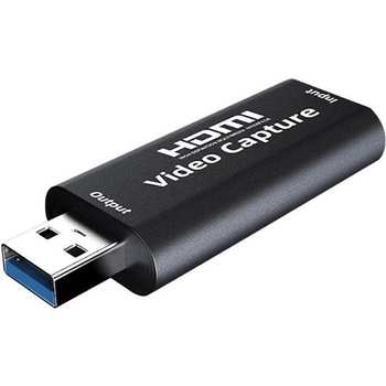 Зовнішня карта відеозахоплення USB 3.0-HDMI Capture Card - для захоплення та запису відео з екрану DSLR, GoPro, Xbox Black (AC-VCC07-BK)