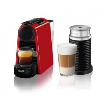Капсульная кофеварка Nespresso Essenza Mini Red + капучинатор Aeroccino 3 ( 26910 )