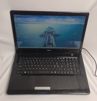 Ноутбук MSI MS-1736 18.1" HD I7 620M 2x2.66GHz 8GB-1333 HDD750GB Б\В