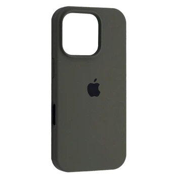 Чохол Fiji Silicone Case для Apple iPhone 16 Pro бампер накладка Soft Touch з мікрофіброю Cocao