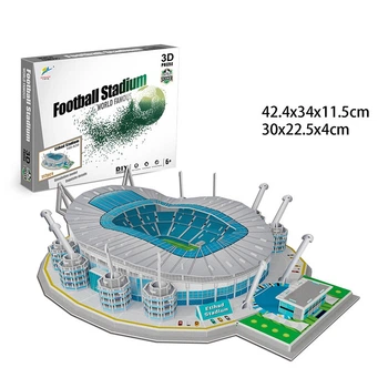 Футбольный картонный конструктор Этихад Стэдиум Etihad Stadium Манчестер Сити Manchester City