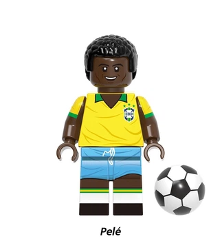 Конструктор человечек Пеле Pele в форме сборной Бразилии